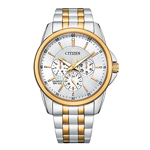 Two Tone Gold/Silver Dial