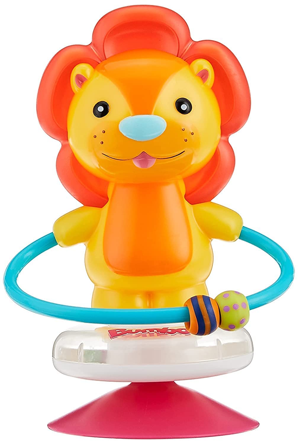 Bumbo Suction Toy - Luca the Lion Baby Teether & Sensory Toy for Infants - Perfect for Teething Relief, Playtime & Learning Development