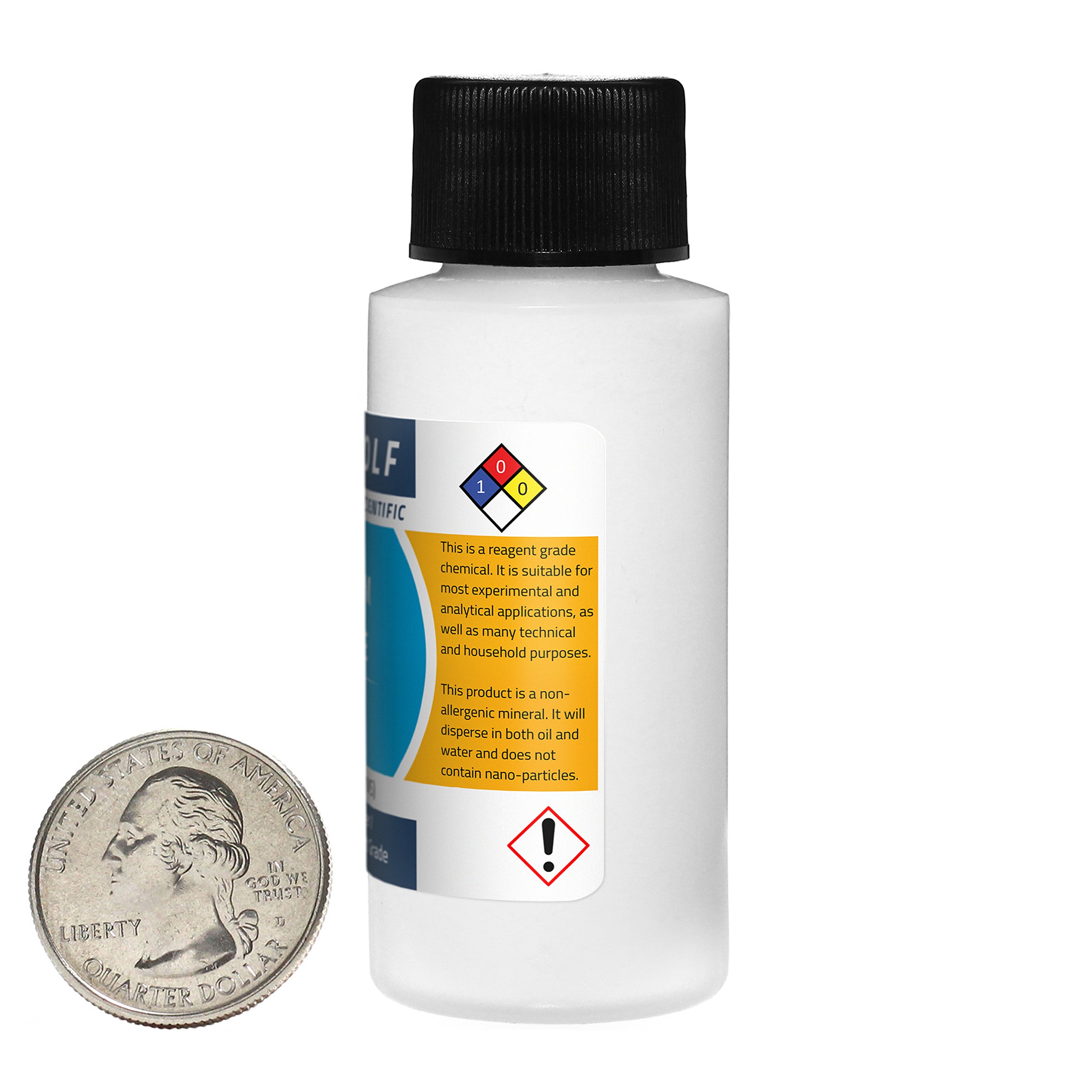 99.9% Pure Titanium Dioxide Fine Powder - 1 Ounce (28g) for DIY Cosmetics, Soap Making & Sunscreen Formulation | Premium Grade Whitening Pigment