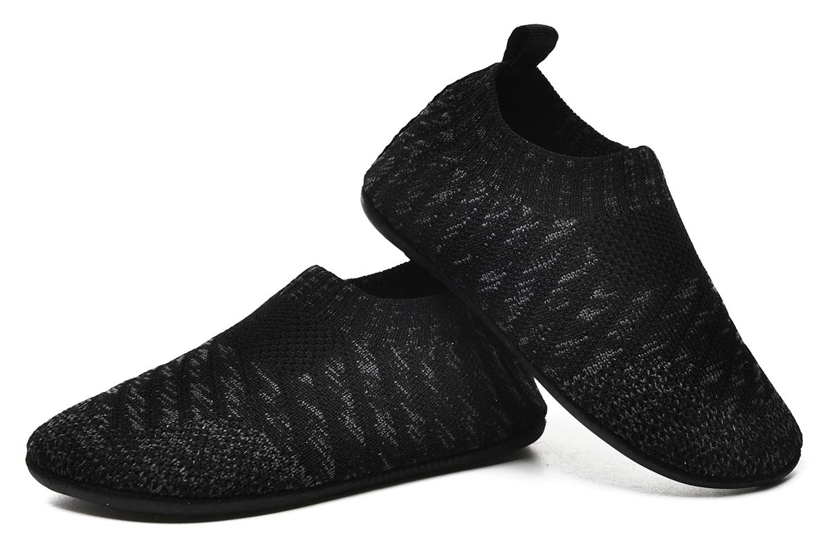 SLEVEL Toddler Boys Girls Non-Slip House Socks Slippers - Lightweight Indoor Home Shoes for Kids - Perfect for Playtime, Nursery & Cozy Family Moments