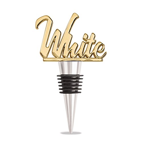 Premium Wine Stopper Set of 3 - Classic Red, White & Rose Design - Perfect for Weddings, Parties & Home Entertaining - Airtight Seal for Wine Preservation