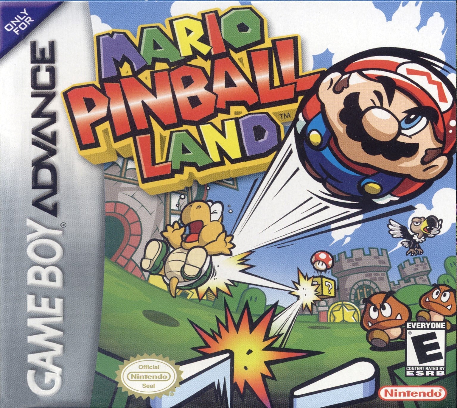 Super Mario Pinball Land - Nintendo Game Boy Advance (GBA) Retro Video Game Cartridge - Fun Classic Arcade Action for Kids & Adults - Perfect for Travel, Parties & Nostalgic Gaming Sessions