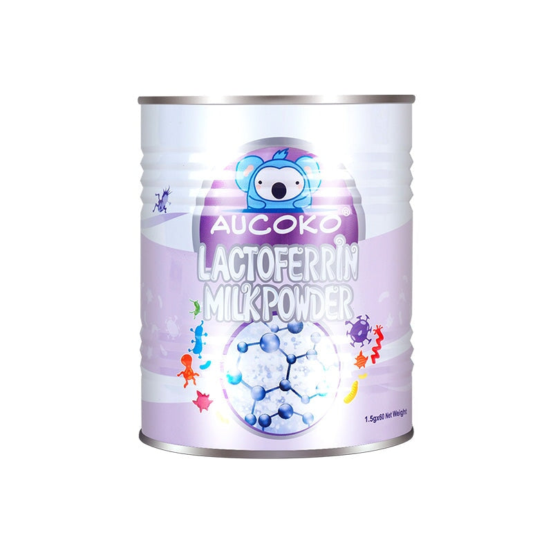 Aucoko Lactoferrin Milk Powder Supplement - Immune Support & Digestive Health - Pure Lactoferrin for Adults & Kids - Perfect for Daily Wellness & Gut Health Boost