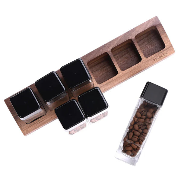 Normcore Bean Cellars - Premium Wooden Stand for Coffee Pod Storage | Organize Nespresso & Keurig Capsules in Style | Perfect for Kitchen Countertop & Coffee Bar Organization
