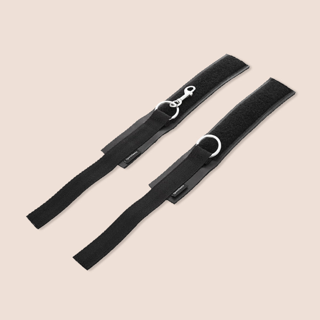 Sportsheets Neoprene Sports Cuffs - Adjustable Hook & Loop Closure for Secure Restraint | Perfect for Couples Play, BDSM, and Fitness Training