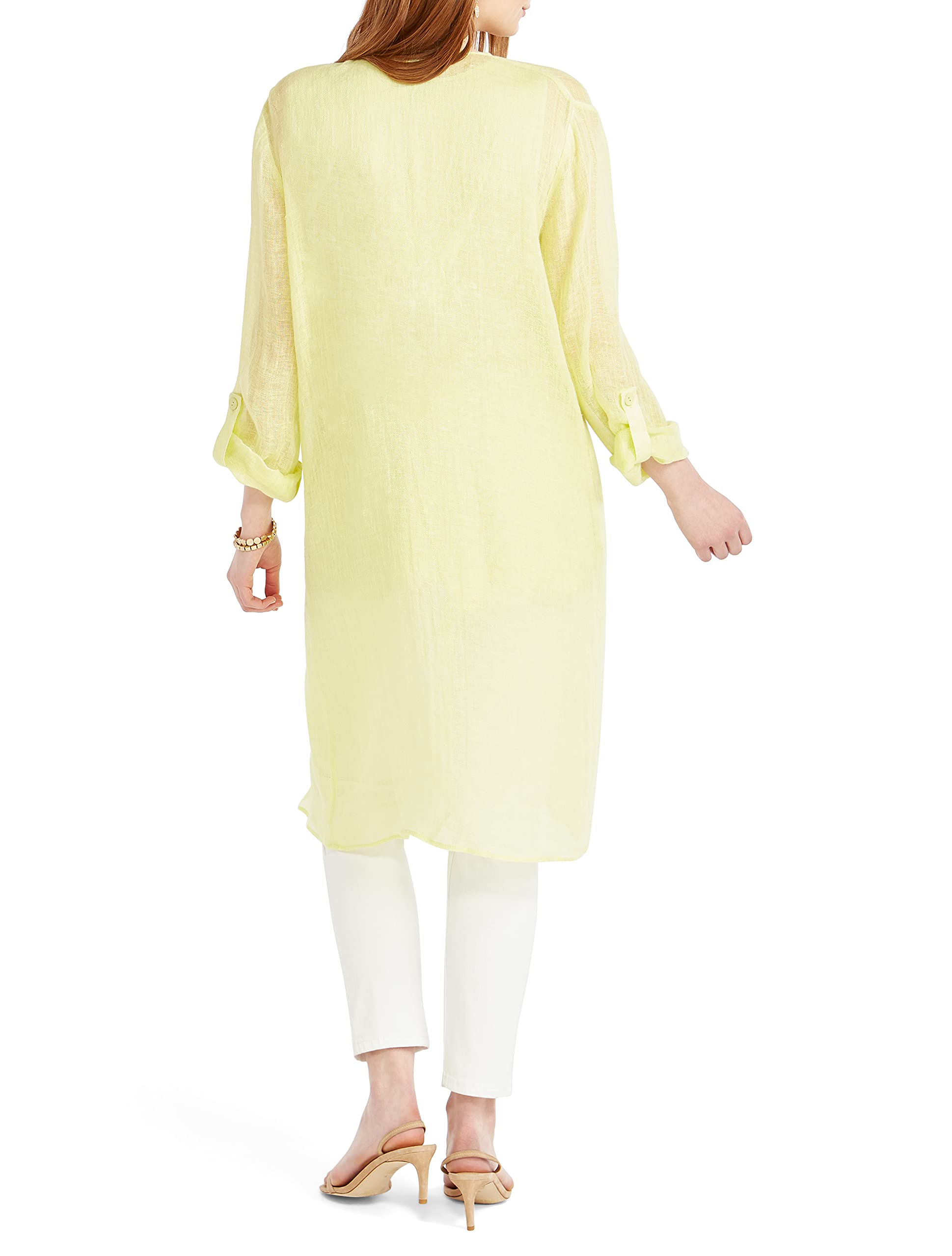 NIC+ZOE Women's Lightweight Knit Cardigan Sweater - Soft Long Sleeve Open Front Wrap for Cruise Vacation, Beach Cover Up & Casual Outfits