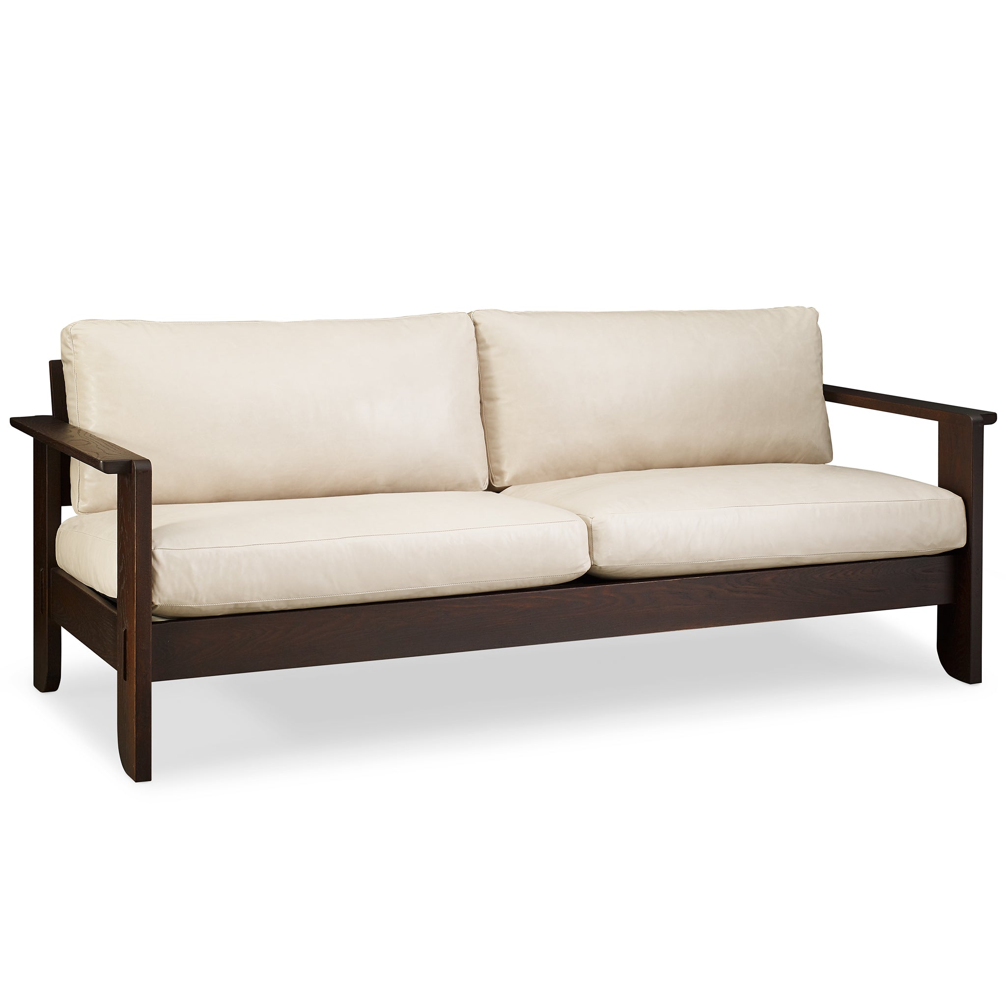 Dearborn Wood Frame Sofa - Modern Living Room Furniture for Home & Office - Comfortable & Stylish Seating Solution