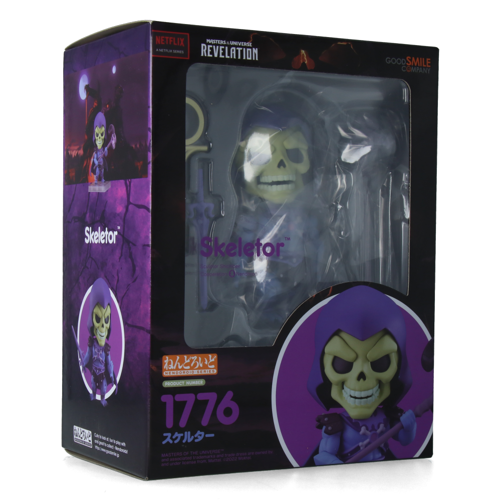 Nendoroid Skeletor Action Figure - Masters of the Universe: Revelation Collectible Toy for Fans & Display | Perfect for Anime Conventions, Home Decor, and Gift Giving