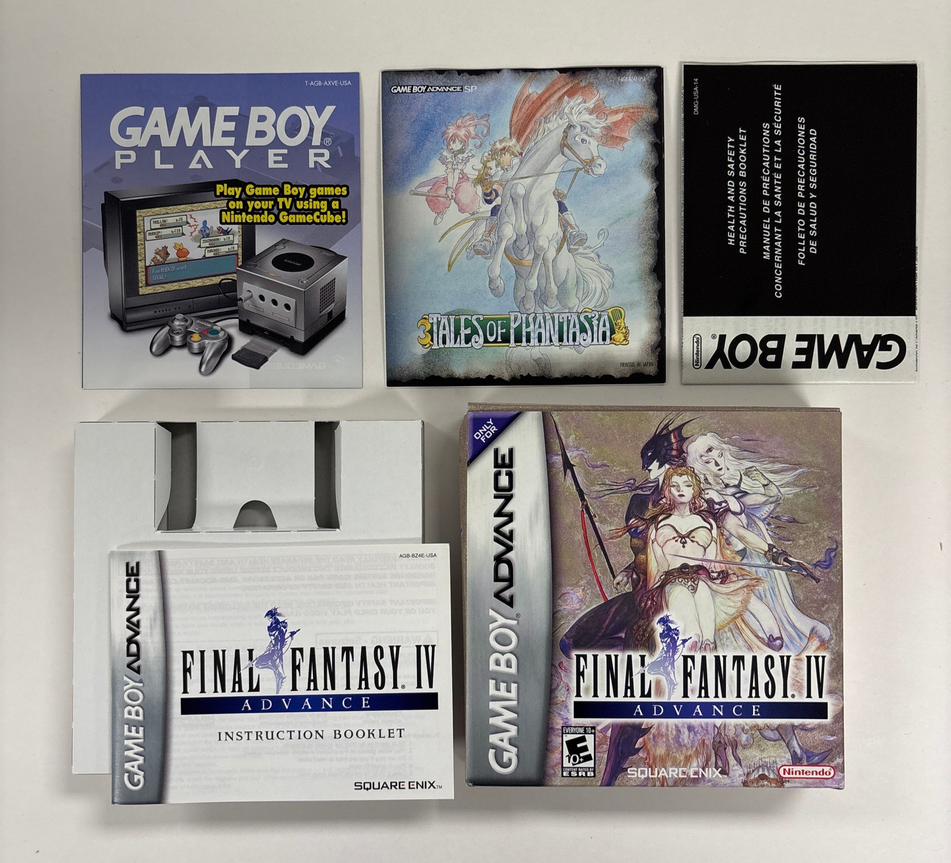 Final Fantasy IV Advance - Authentic Game Boy Advance Box & Manuals (No Game Included) - Perfect for Collectors & Retro Gaming Enthusiasts