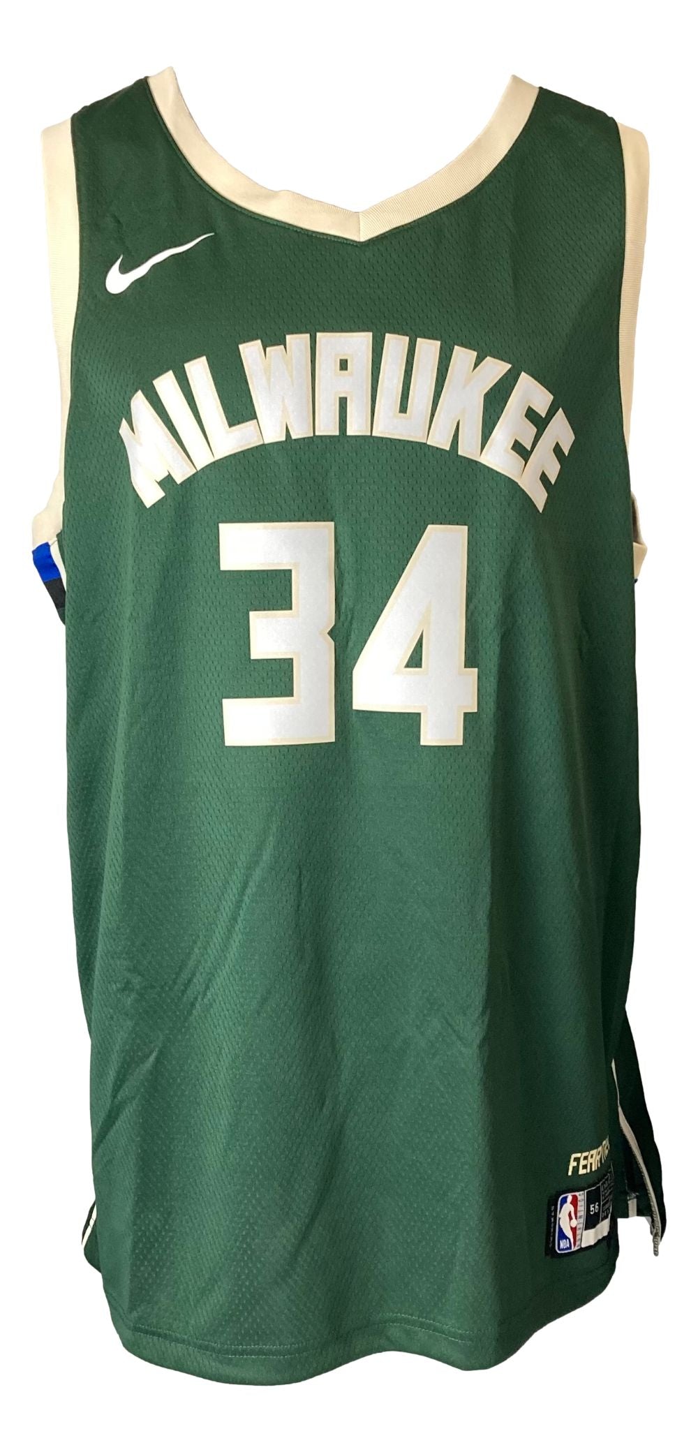 Giannis Antetokounmpo Autographed Milwaukee Bucks Nike Swingman Jersey - Authentic Signed Basketball Jersey for Collectors & Fans - Perfect for Sports Memorabilia Displays, Gifts & Game Day Outfits
