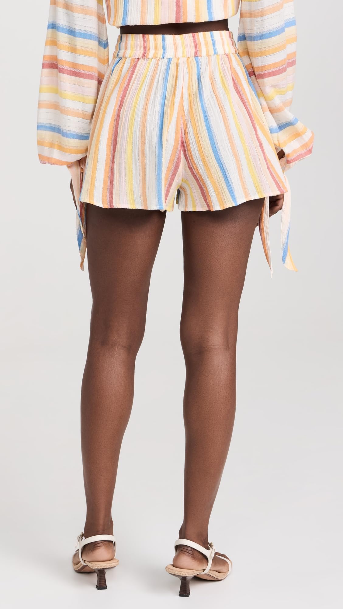 Ramy Brook Women's Jimmie Shorts - Comfortable High-Waisted Stretchy Denim Shorts for Summer | Perfect for Casual Outings, Beach Vacations & Weekend Getaways