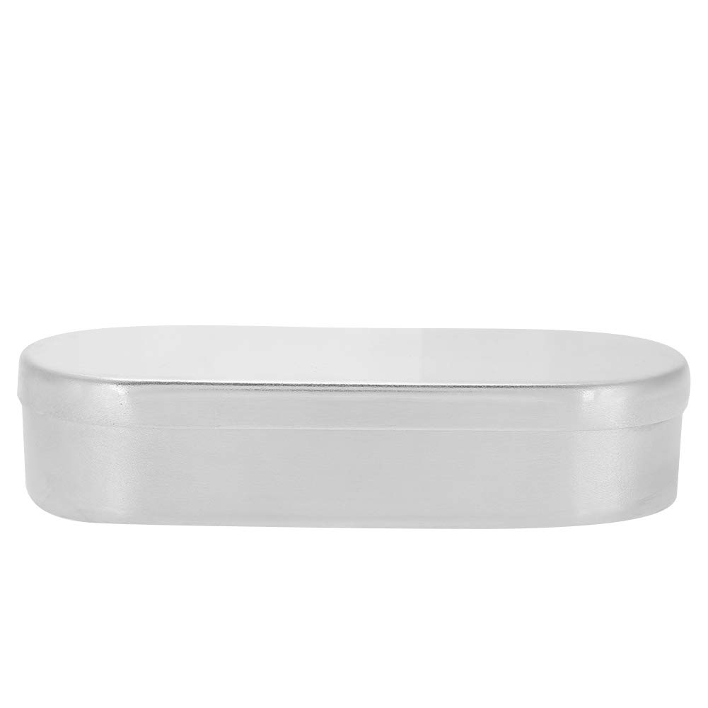 Stainless Steel Nail Tools Sterilizing Box for Manicure & Pedicure - 13x5cm Medical Grade Disinfection Tray for Needles, Baby Bottles & Beauty Tools | Perfect for Salons, Spas & Home Use