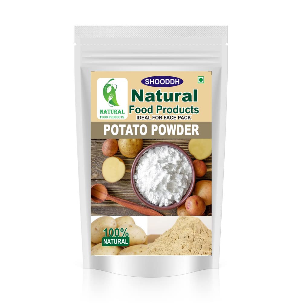 SHOODDH Potato Face Powder - 100g Natural Skin Brightening & Whitening Treatment for Glowing Complexion | Perfect for Daily Skincare & Makeup Base