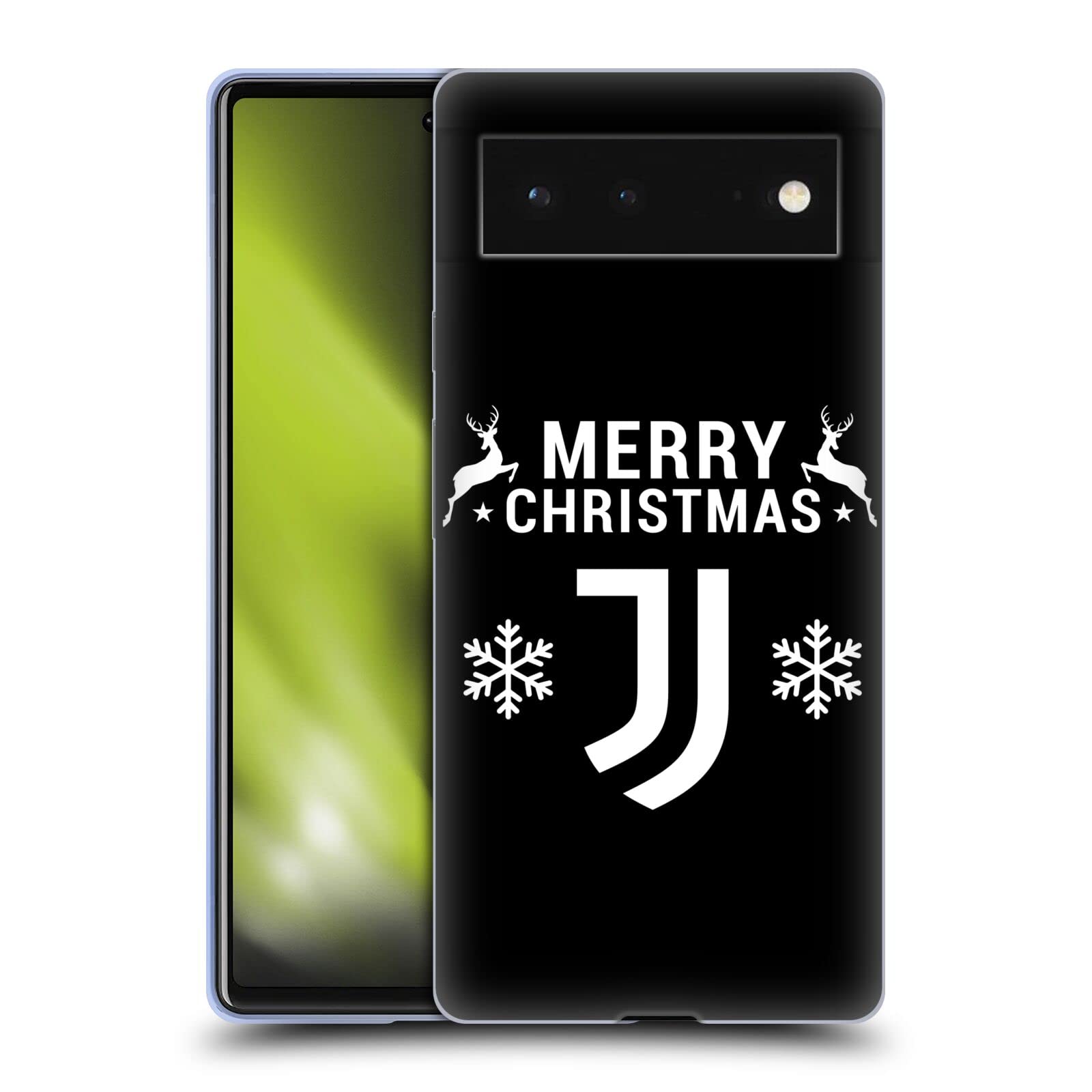 Juventus Christmas Jumper Case for Google Pixel 6 - Festive Football Gift