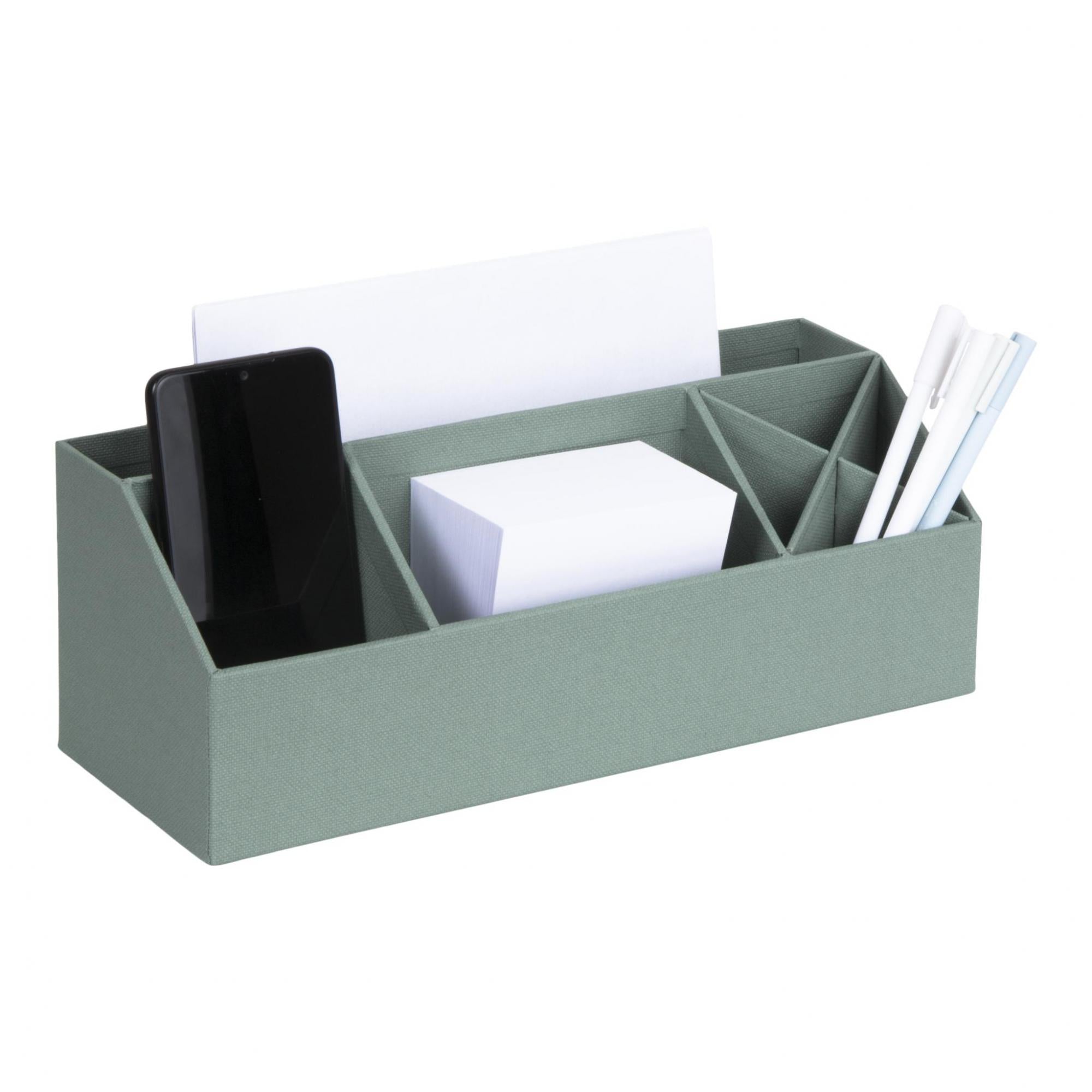 Elisa Desktop Organizer - Stylish Office Desk Organizer with Multiple Compartments for Pens, Papers & Supplies - Perfect for Home Office, Study & Workspace Organization