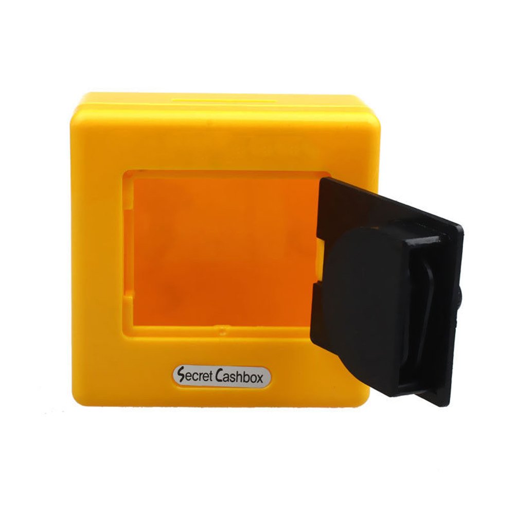 FEZDA Women's Jewelry - Cute Combination Lock Money Box, Secure Cash & Coin Saving Piggy Bank, Durable Money Saving Jar - Perfect Gift for Birthdays, Holidays & Financial Savings (Color: Yellow) - Ideal for Home, Office & Kids' Money Management