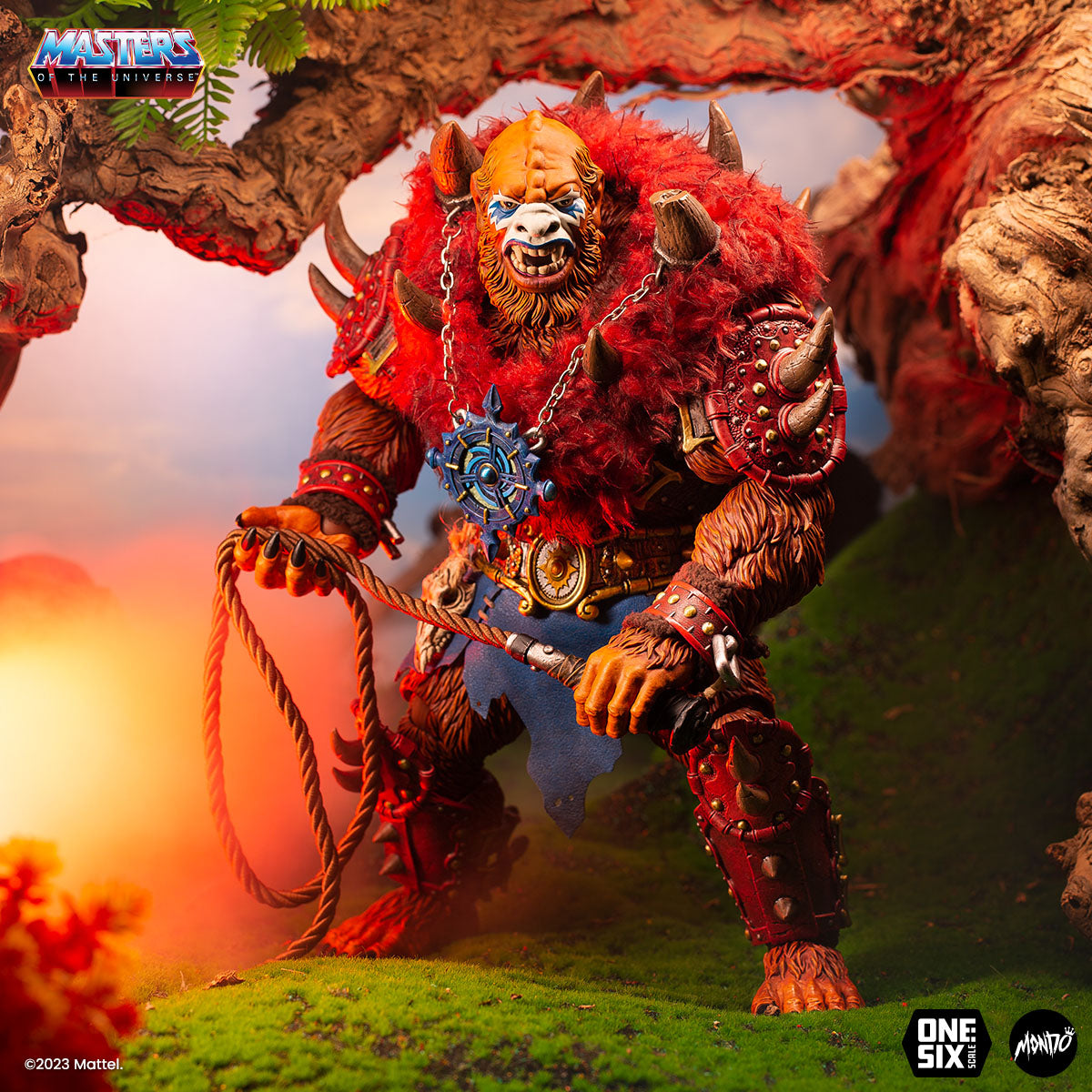 Masters of the Universe Beast Man 1/6 Scale Collectible Action Figure - Timed Limited Edition - Perfect for Display, Gifts, and He-Man Fans Collection