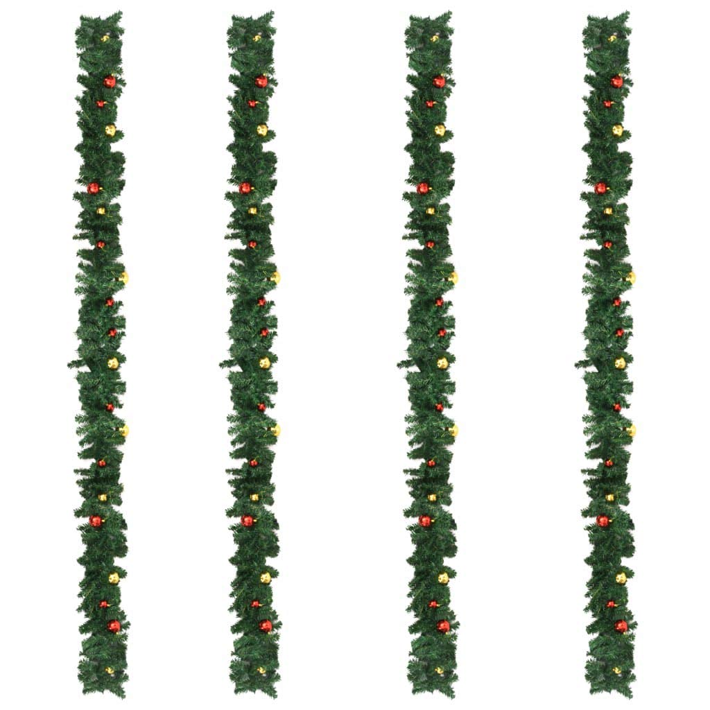 Estink Soft Green Christmas Garland - 6FT Artificial Pine Garland for Home, Office & Holiday Decor - Perfect for Fireplace, Mantel, Tree & Party Decoration