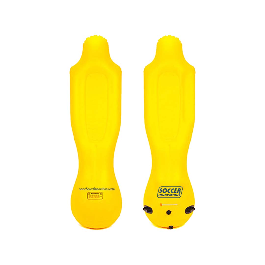 6ft 3in Inflatable Soccer Training Dummy - Free Kick Defender Wall & Goalkeeper Practice Aid for Kids & Adults | Perfect for Backyard Drills, Team Practice, and Solo Training Sessions