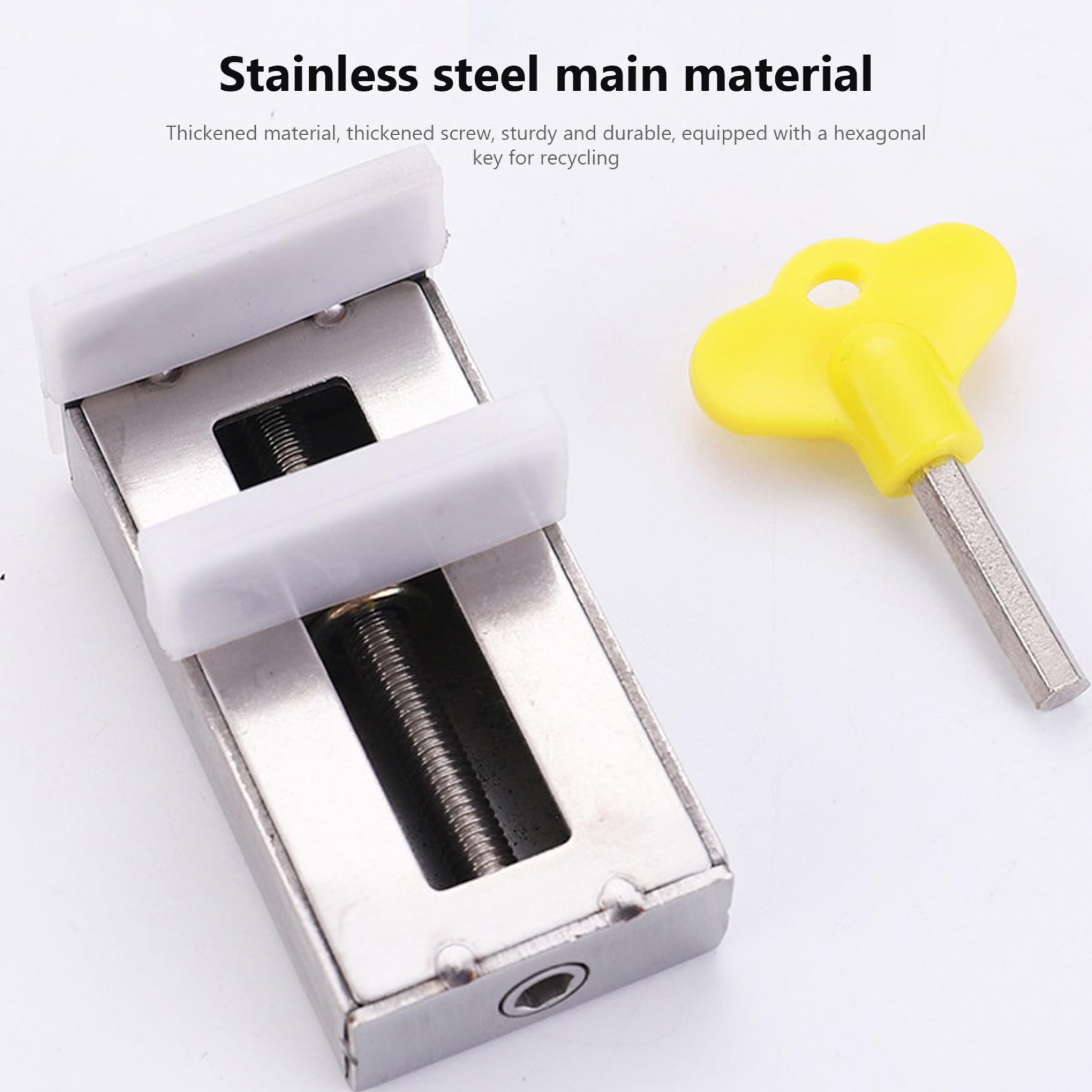 2Pcs Adjustable Window Locks for AC Units - Sliding Door & Window Safety Locks, Sturdy Window Restrictor for Enhanced Security (Ideal for Homes, Apartments & Child Safety)