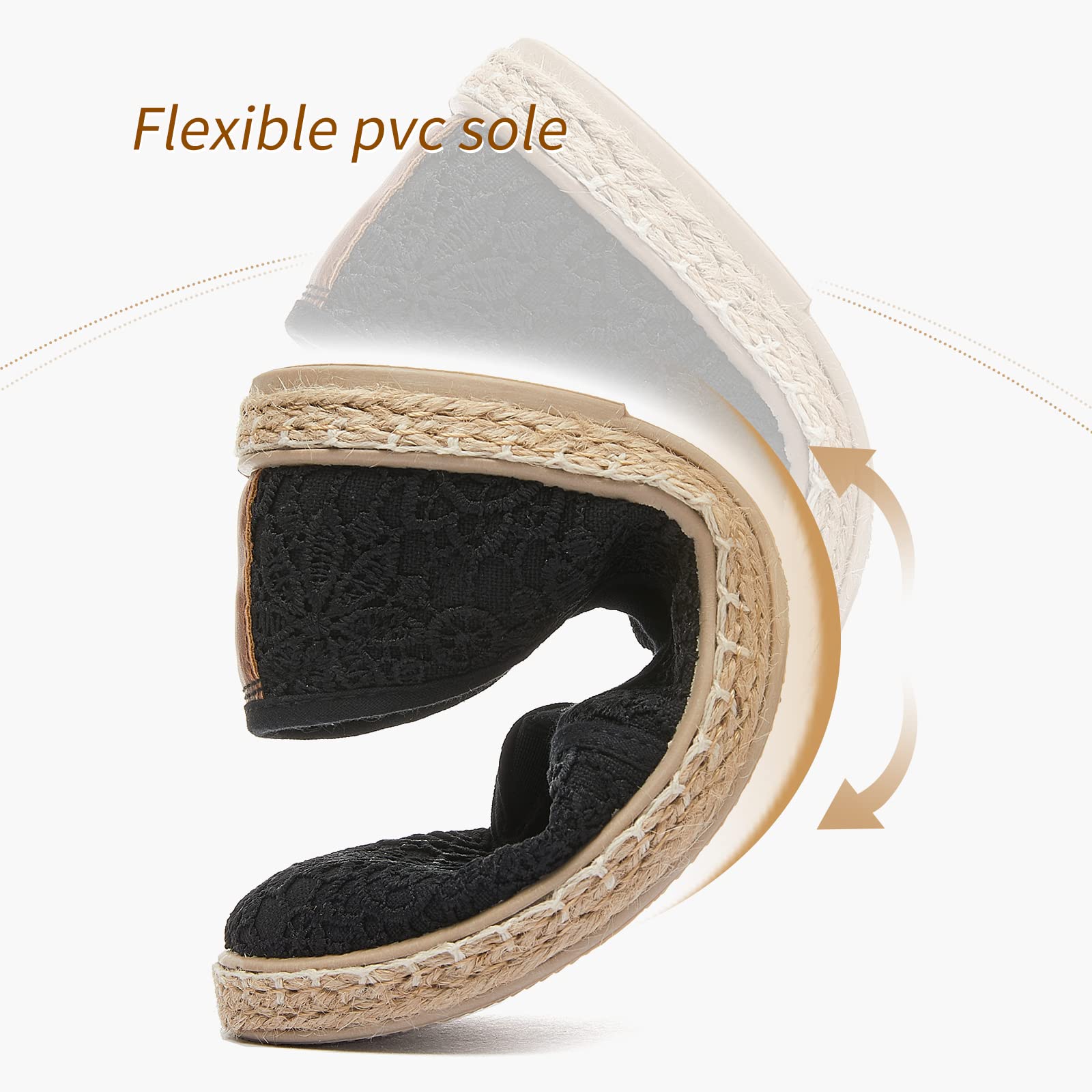 POVOGER Women's Slip On Loafers - Comfortable Flats Dress Shoes for Women - Perfect for Office, Casual Wear & Travel