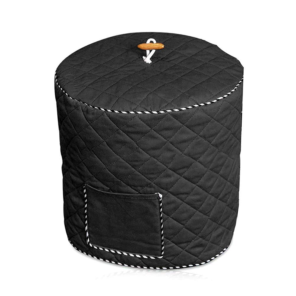 6Qt/8Qt Electric Pressure Cooker Cover with Front Pocket - Anti-Static Dust Protection for Instant Pot & Kitchen Appliances - Perfect for Storage & Countertop Organization