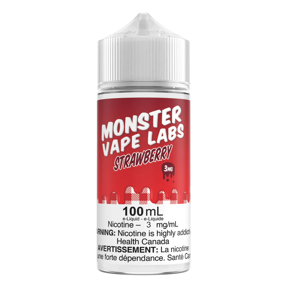 Strawberry Jam Monster E-Liquid 100mL - Premium Vape Juice for Sub-Ohm Tanks & Pod Systems | Sweet Fruity Flavor for All-Day Vaping