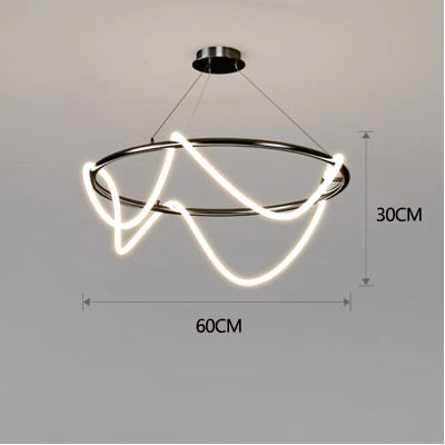 black round 60 cm