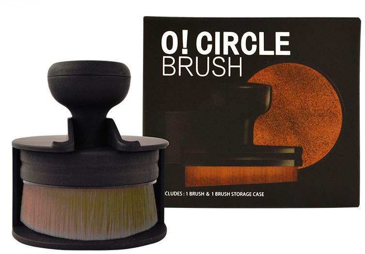 Dust Nail Brush with Holder - Professional Manicure Cleaning Tool for Salon & Home Use - Perfect for Removing Dirt, Polish & Debris from Nails