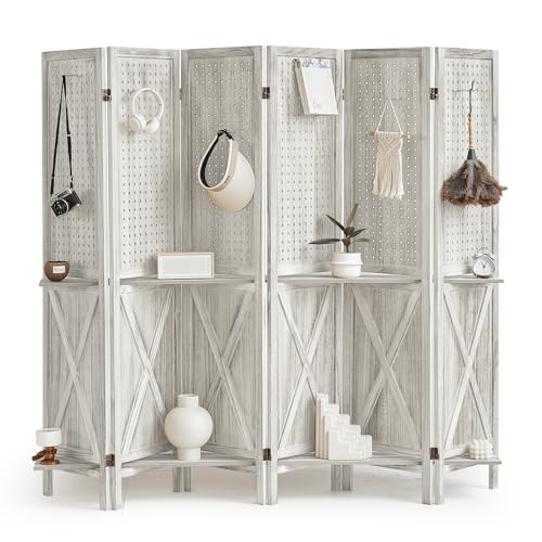 6 Panels White