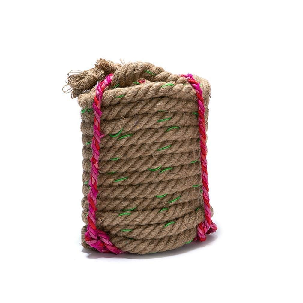 XHP Heavy Duty Tug of War Rope - 30m Linen & Steel Wire for Adults & Kids - Strong, Durable for Team Competitions (24-50 Players) - Perfect for School Events, Field Days & Outdoor Group Games
