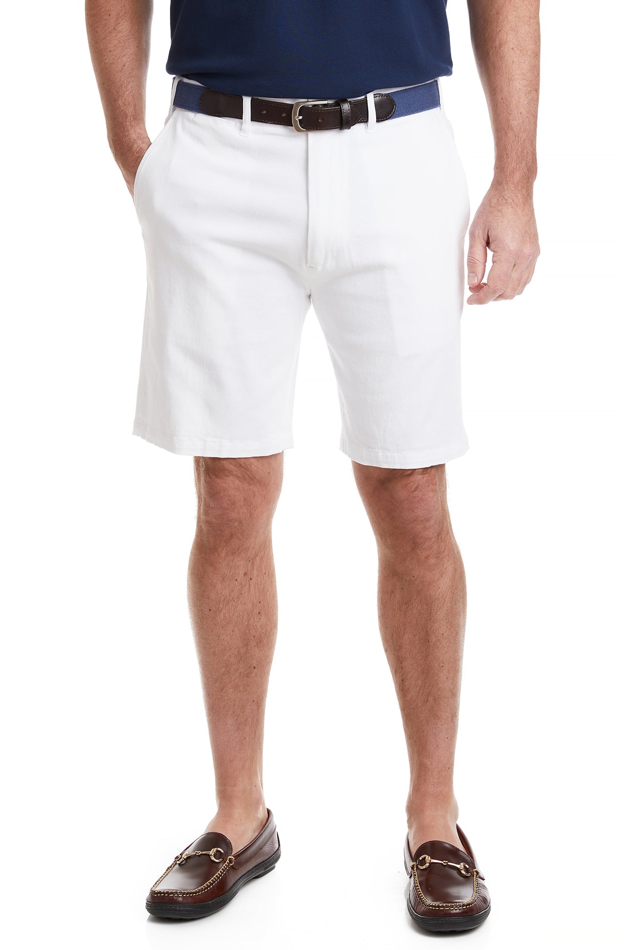 Cisco Short Stretch Twill White - Comfortable & Stylish Women's Pants for Work, Travel & Casual Wear