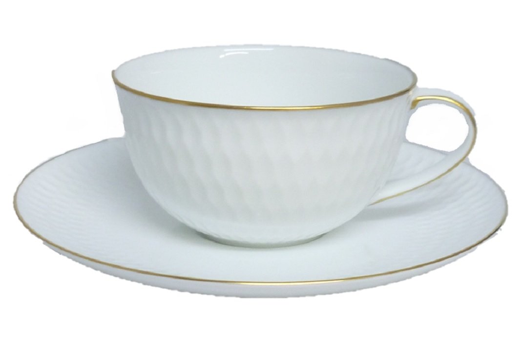 Noritake Coffee Cup and Saucer Set - Elegant Porcelain Tea Cup for Home, Cafe & Office Use - Perfect for Morning Coffee, Afternoon Tea & Gifts