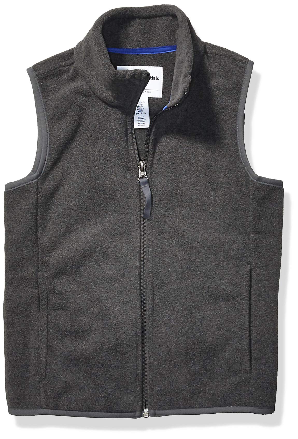 Amazon Essentials Boys' & Toddlers' Polar Fleece Vest - Warm Winter Layering for Outdoor Play & School Activities
