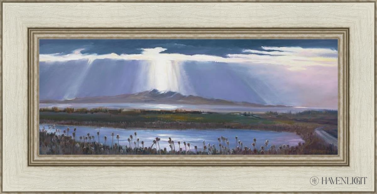 Antelope Island by Ruth Hewlett - Stunning Landscape Art Print for Home & Office Decor | Perfect for Living Rooms, Bedrooms, and Gifts