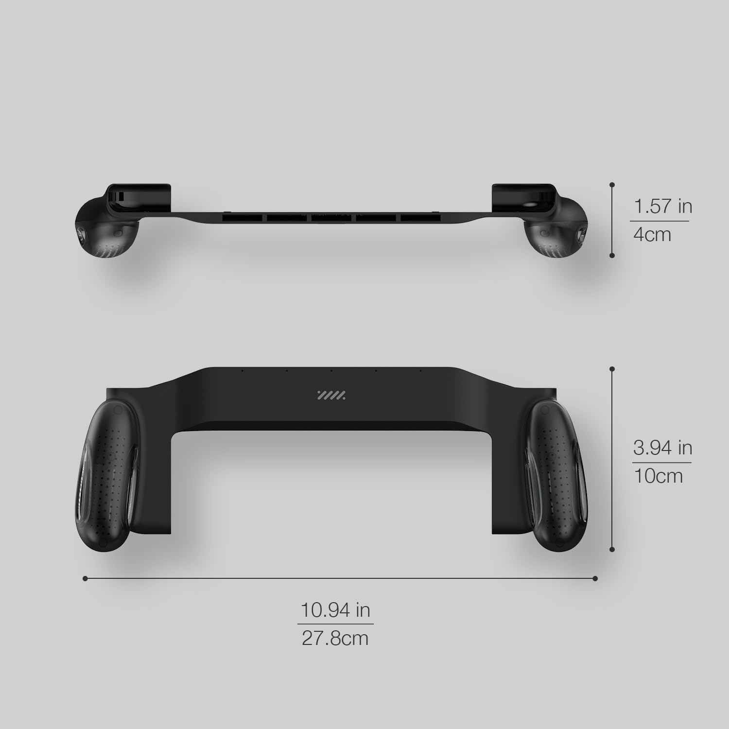 Ergonomic Grip Case for Nintendo Switch OLED - Comfortable Handheld Controller with 5 Game Card Slots | Perfect for Gaming on the Go, Travel & Long Play Sessions