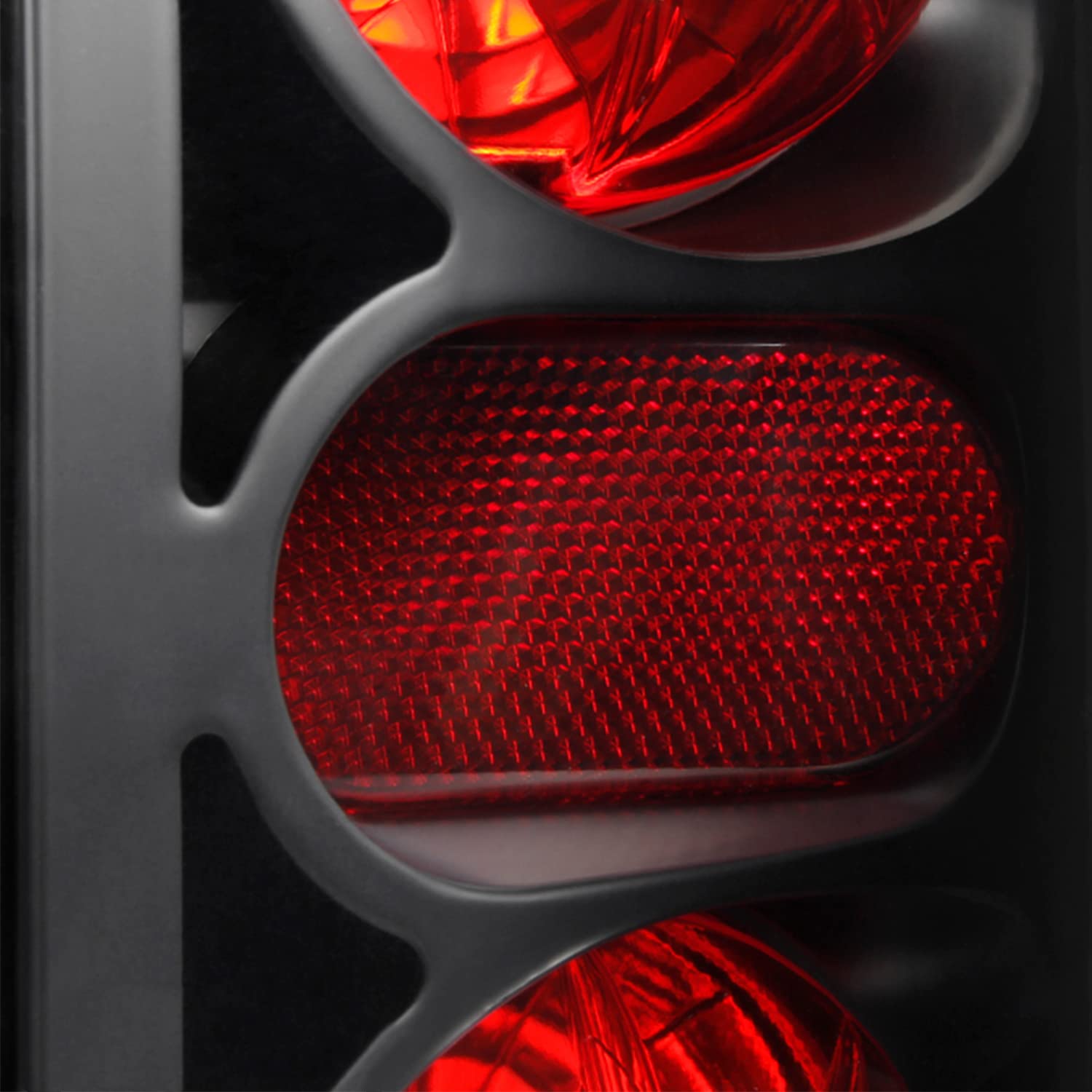 AKKON Black Crystal Headlights & LED Tail Lights for 2006 Dodge Ram 1500/2500/3500 - 4PCs Set - Upgrade Your Truck Lighting for Night Driving & Off-Road Adventures