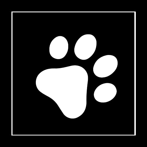 Dog Paw Neck - Black Diamond