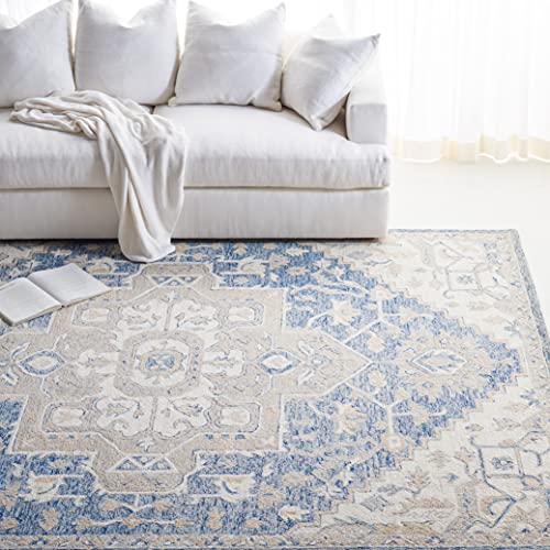 Blue/Ivory