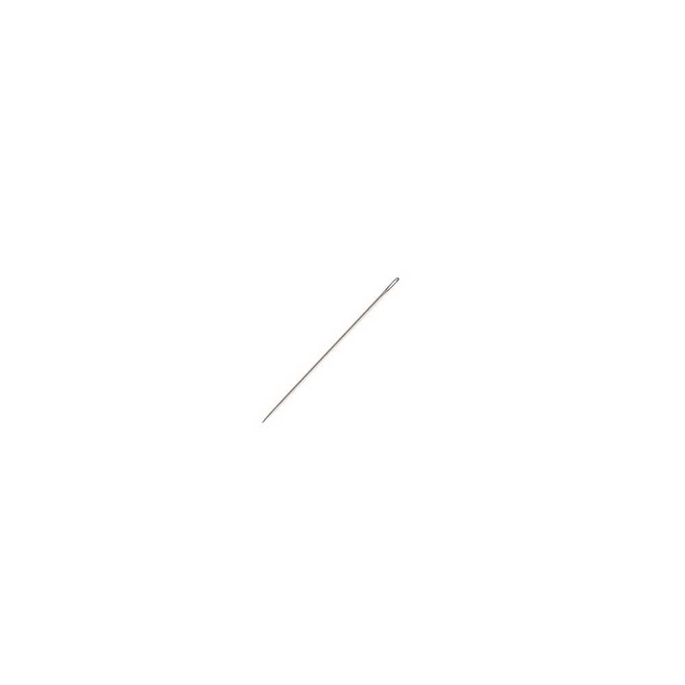 Bohin 01124 Size 10 Hand Beading Needles for Jewelry Making - Premium Stainless Steel Beading Needles for Embroidery, Cross Stitch, and DIY Crafts