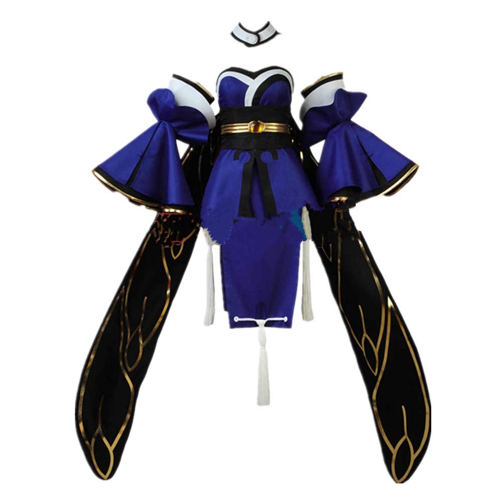 Tamamo no Mae Anime Cosplay Costume Full Set - Custom Made Halloween Dress & Skirt for Cosplay, Conventions & Themed Parties