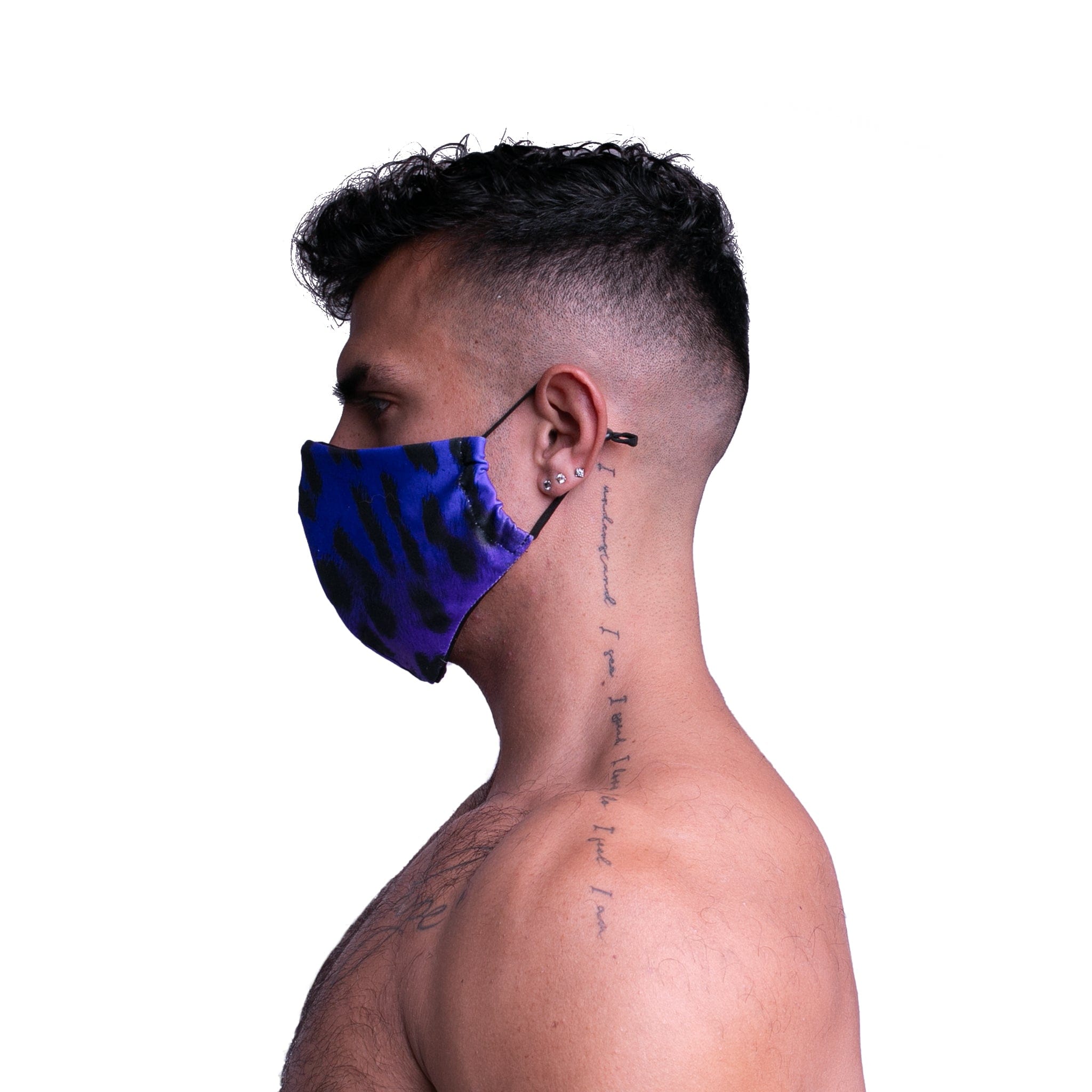 Ombre Animal Print Face Mask - Reusable & Washable for Women & Men - Fashionable & Comfortable for Daily Use, Travel, and Outdoor Activities