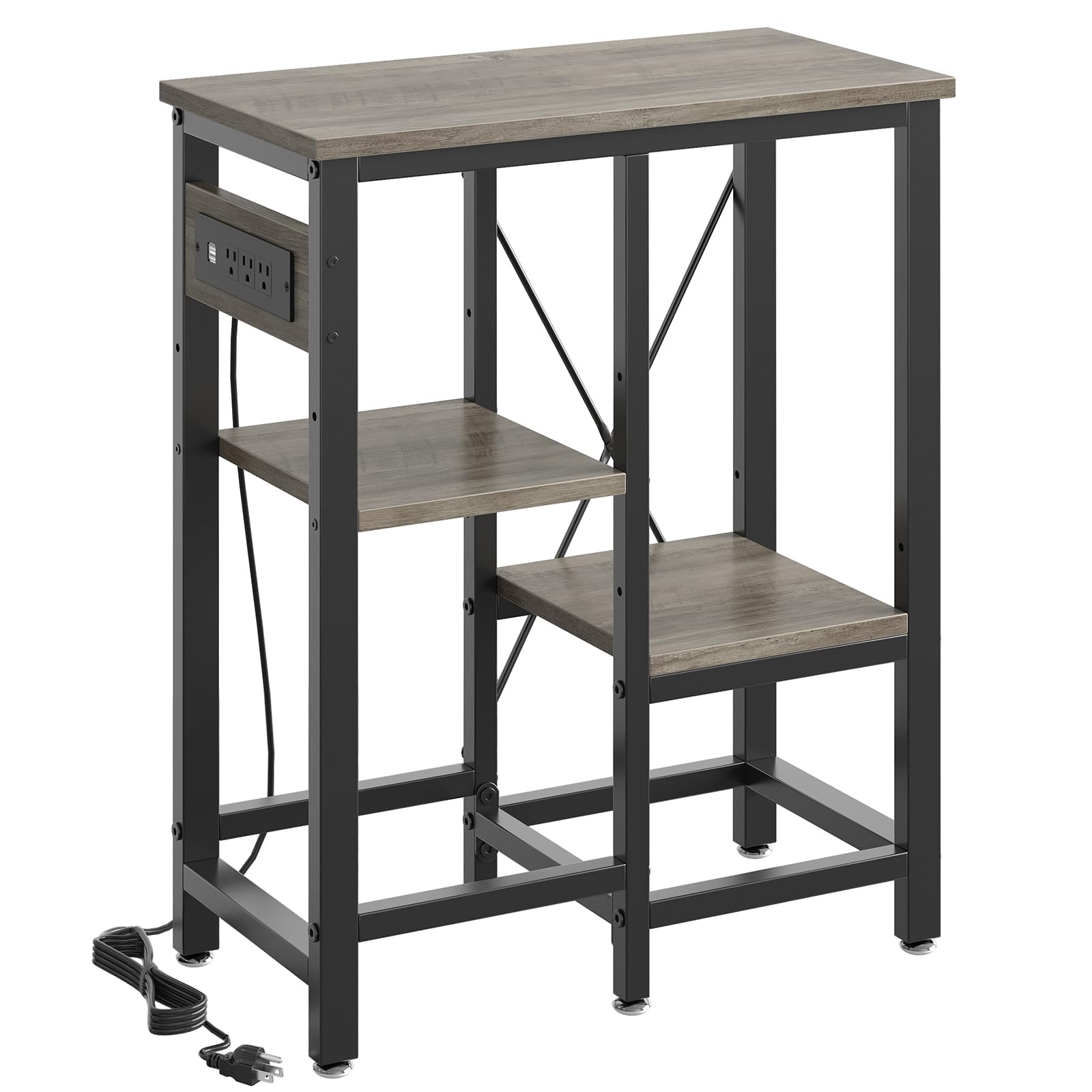 10 Gallon Fish Tank Stand with Power Outlets - 20