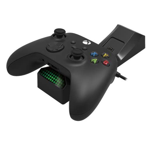 Official Microsoft Xbox Series X/S Dual Charging Station - Fast Charging Dock for Xbox One Controllers - Perfect for Gaming Sessions & Multiplayer Setups