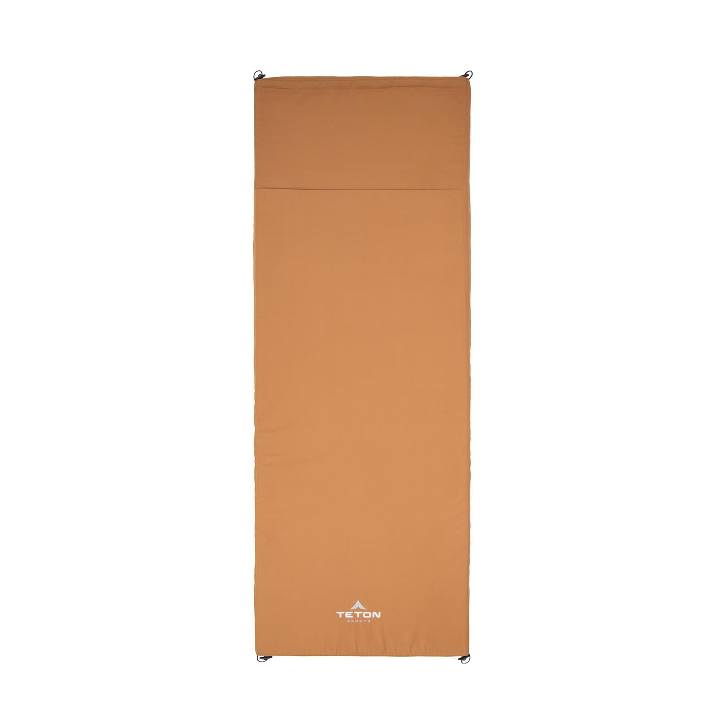Teton Canvas Camp Pad - Comfortable Sleeping Pad for Car Camping & Outdoor Adventures - Durable Brown Camping Mat for Tents, RVs & Backpacking