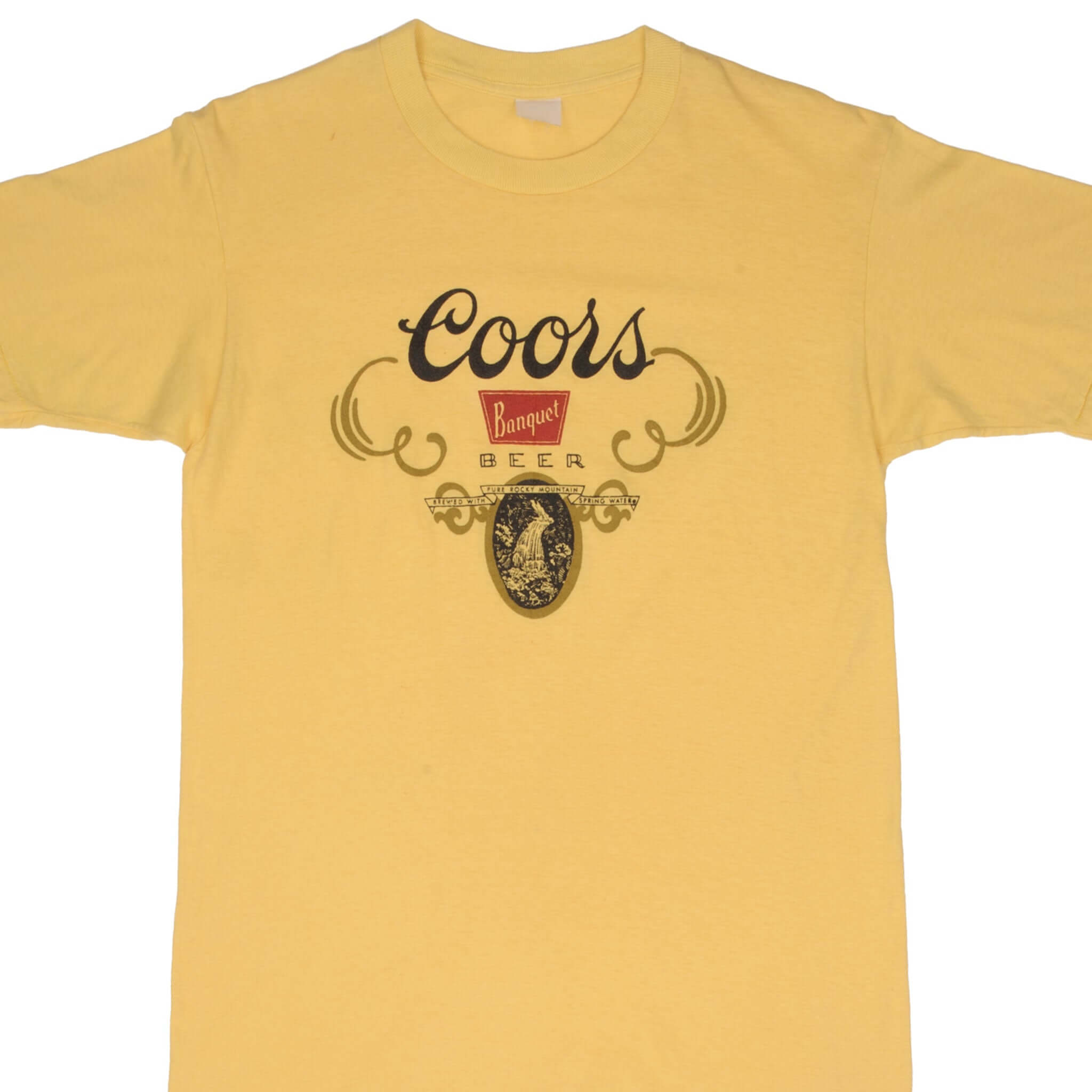 Vintage Coors Beer T-Shirt 1990s Retro Graphic Tee - Medium Size - Casual Wear & Beer Lover Gift for Men & Women - Perfect for Parties, Bar Hopping & Vintage Collectors