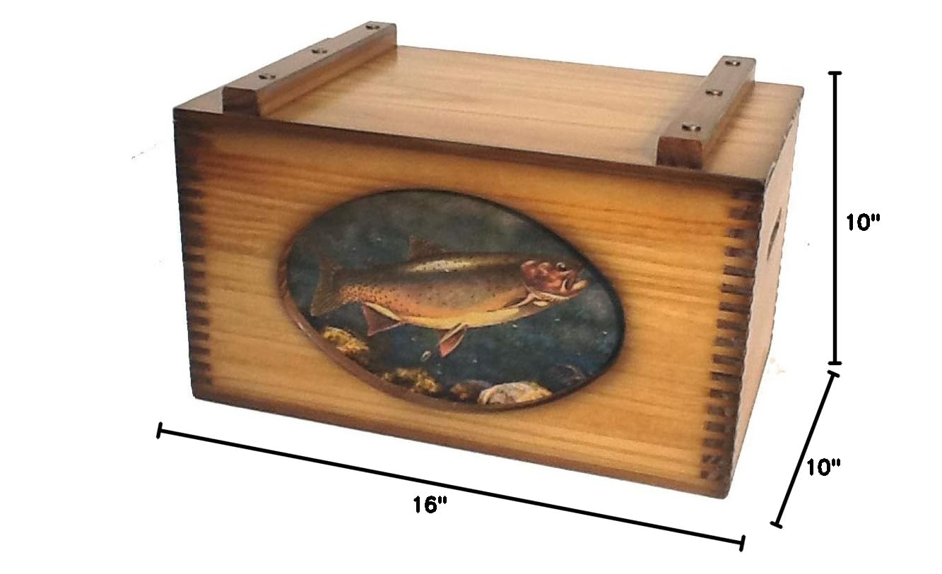 Premium Trout Storage Box - Airtight & Durable Fish Container for Freshness | Perfect for Camping, Fishing Trips & Outdoor Adventures