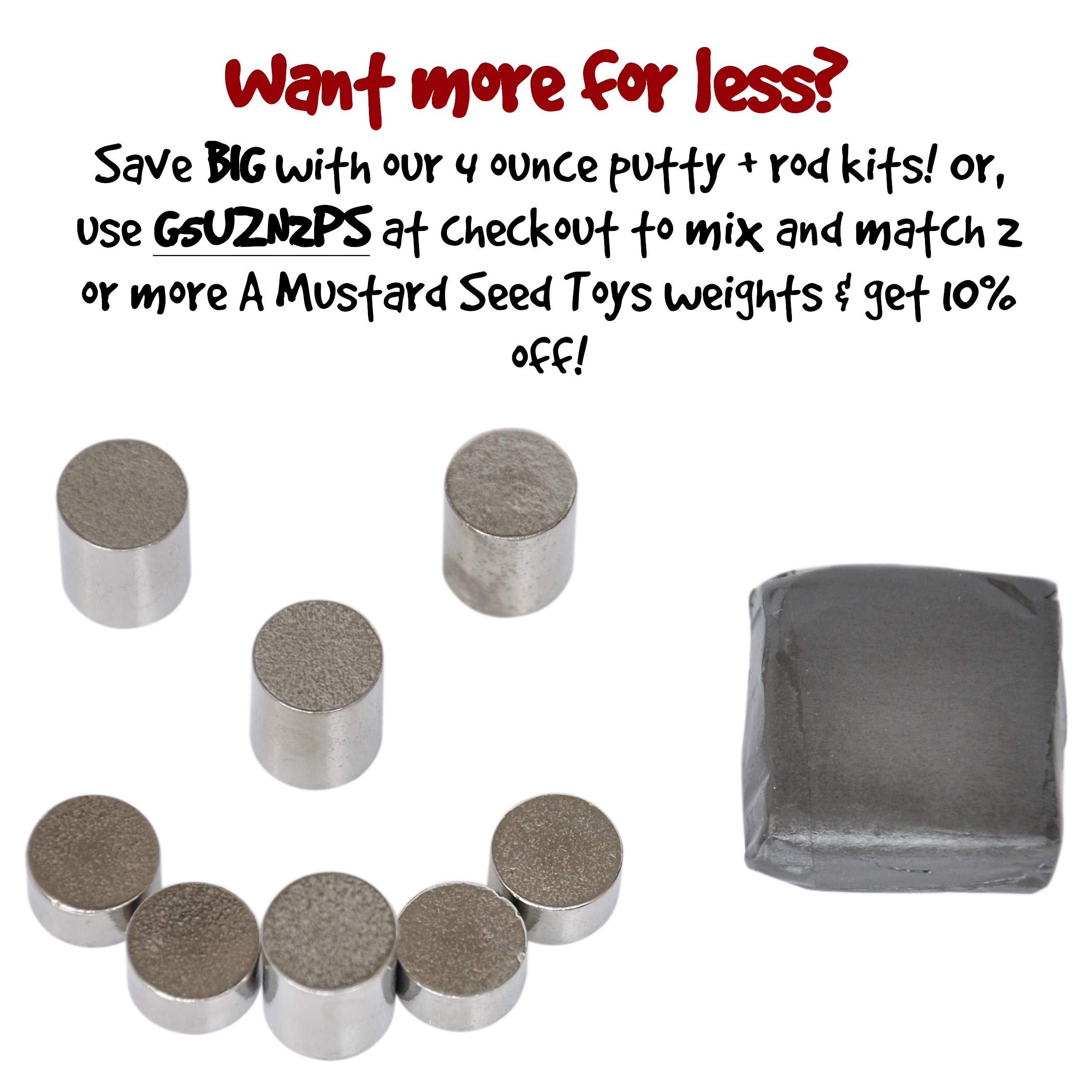 Complete Tungsten Canopy Weight Kit for Pinewood Derby Cars - 4 Ounces, Reusable Incremental Weights & Tungsten Putty - Perfect for Awana Grand Prix, Cub Scouts Racing Events and DIY Wooden Car Projects