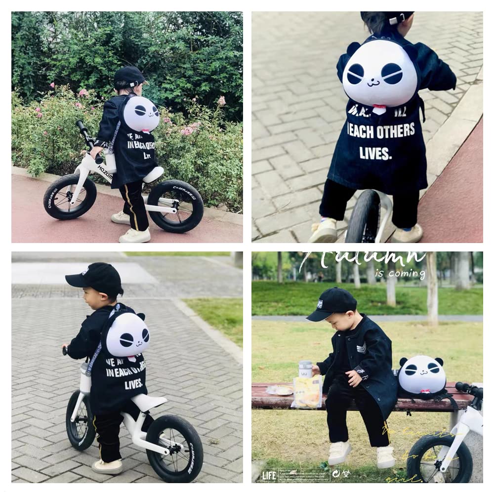 Toddler Safety Harness Backpack - Panda Plush Animal Leash for Kids, Adjustable Child Walking Reins for Outdoor Adventures & Travel