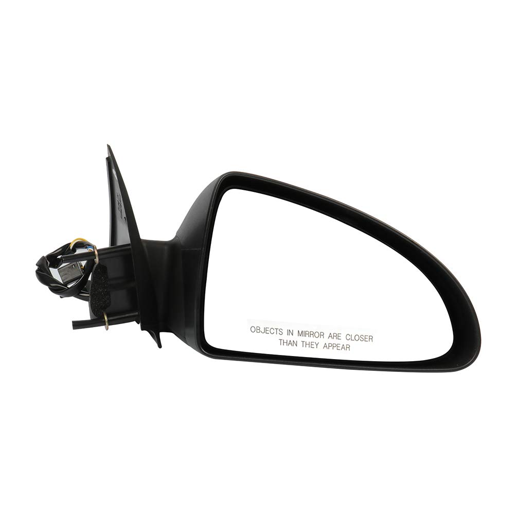 Power Folding Passenger Side Mirror Replacement for 2005-2010 Pontiac G6 - ABS Black Manual Adjustable Exterior Door Mirror (GM1321291) - Perfect for Parking, Lane Changes & Enhanced Safety